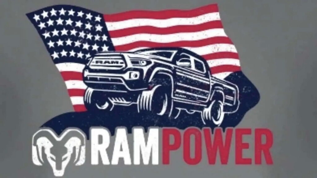 Ram Tak Sengaja Memasang Toyota Tacoma Di Kaos Patriotiknya